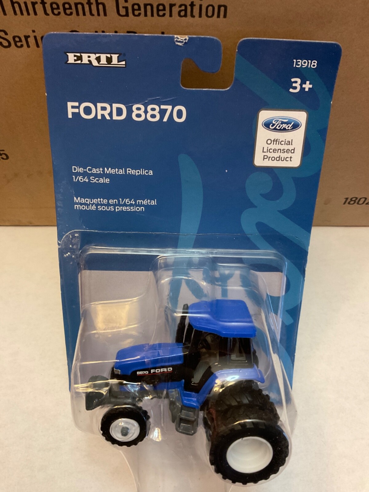 ERTL 1:64  1/64  Ford 8870 Tractor with rear duals