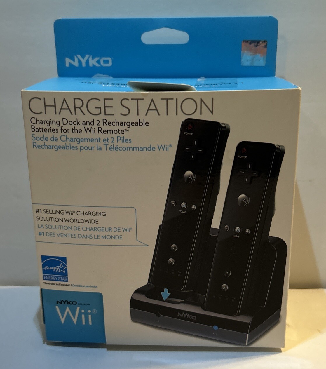 Nyko 87016-A50 Charge Station For Nintendo Wii