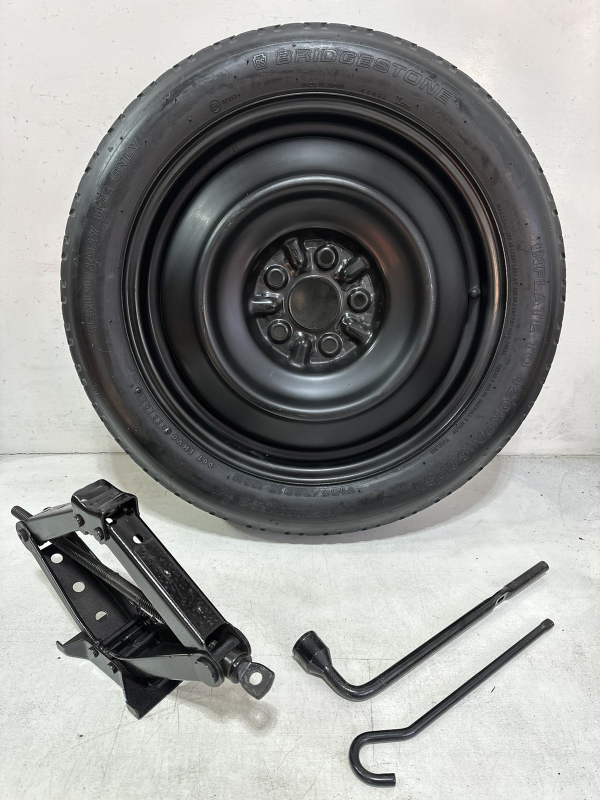 SPARE TIRE 17" WITH JACK KIT FITS:2020 2021 2022 2023 NISSAN ROGUE ~