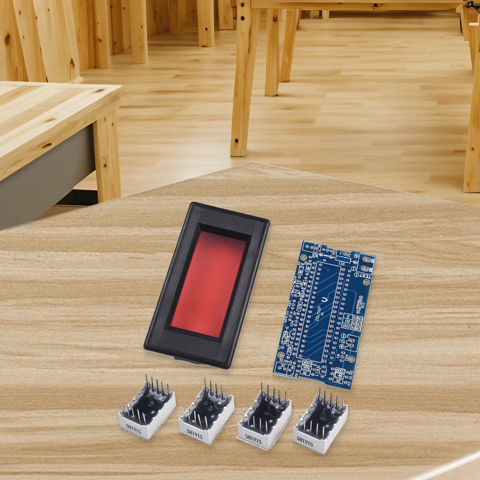 ICL7107 DC5V Digital Voltmeter Module DIY Parts Kit For e-learning training