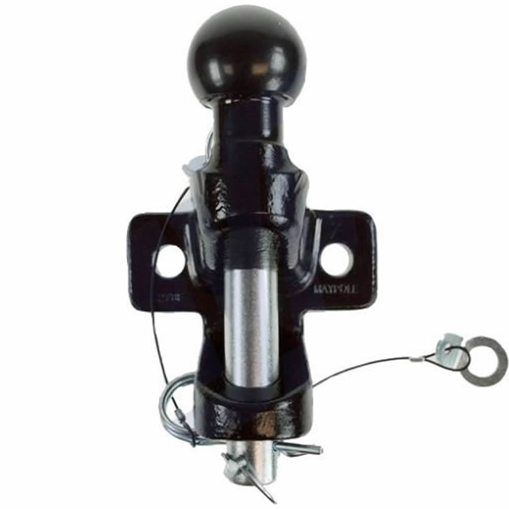 Universal 50mm Towball Tow Ball Bar Pin Hitch Jaw Eye Towing Trailer 3500kg