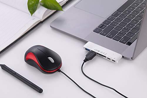 USB Mouse 2 Pack Computer Mouse Ergonomic Optical Wired Mice for Office and H...