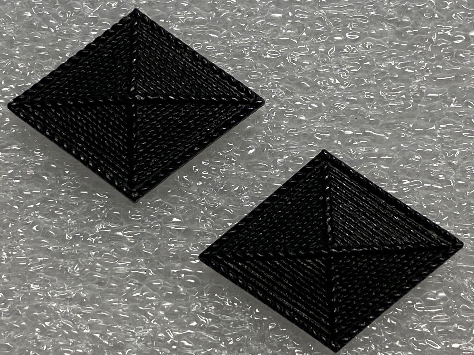 COLD WAR ERA, U.S. ARMY, OFFICER, FINANCE CORPS, INSIGNIA, SUBDUED, MATCHED SET