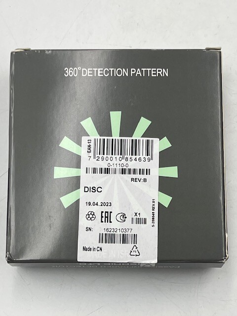 Visonic DISC Ceiling Mounted Passive Infrared PIR Motion Detector New in Box