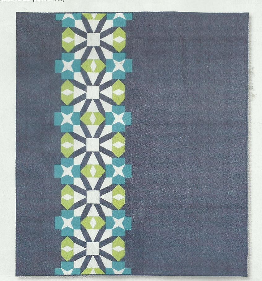 B0341 KIKU QUILT PATTERN/INSTRUCTIONS