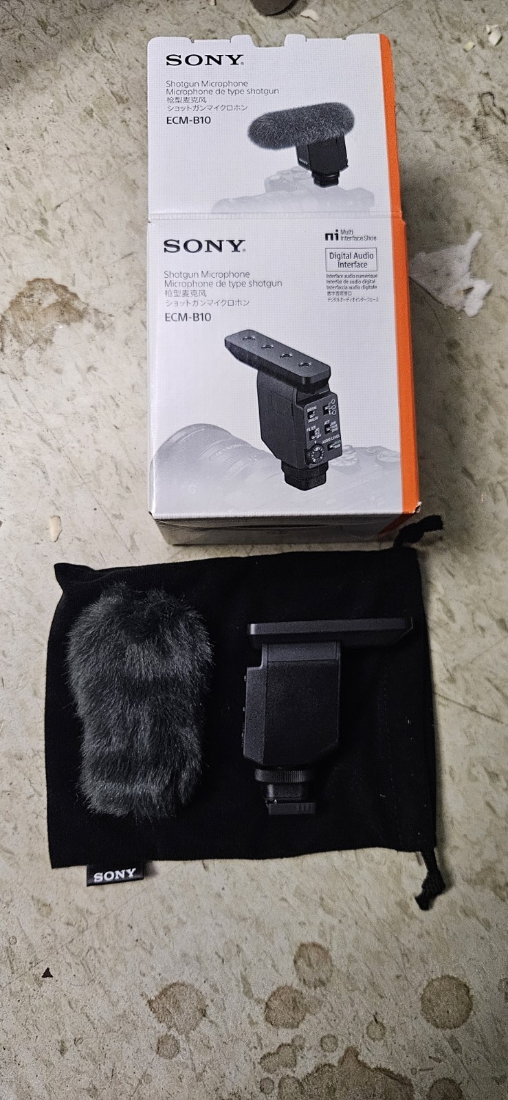 Sony ECMB10 Digital Shotgun Microphone