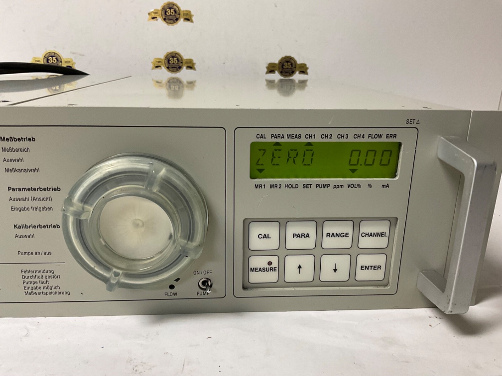 Hartmann & Braun Uras 10 E Spreadrum Analyzer 02 URAS 10E / 3.5