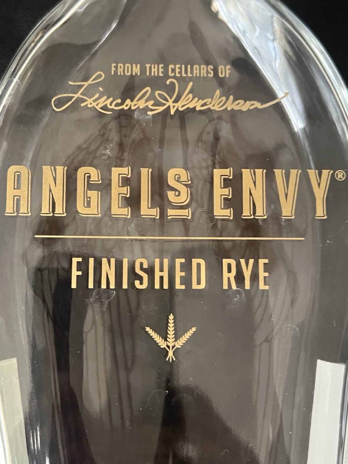 Empty Angel’s Envy Finished Rye Kentucky Whiskey (750ml) Upcycle