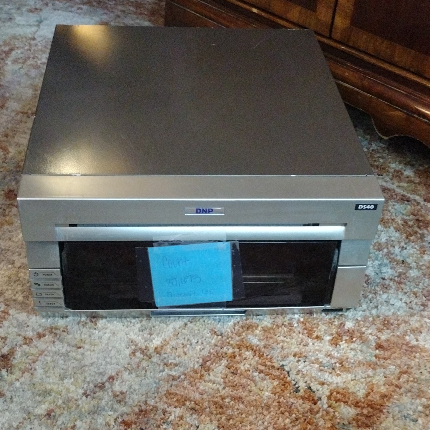 DNP DS40 Thermal Photo Printer, Model DS40 MPN DS40, Cords & Media Included 37k