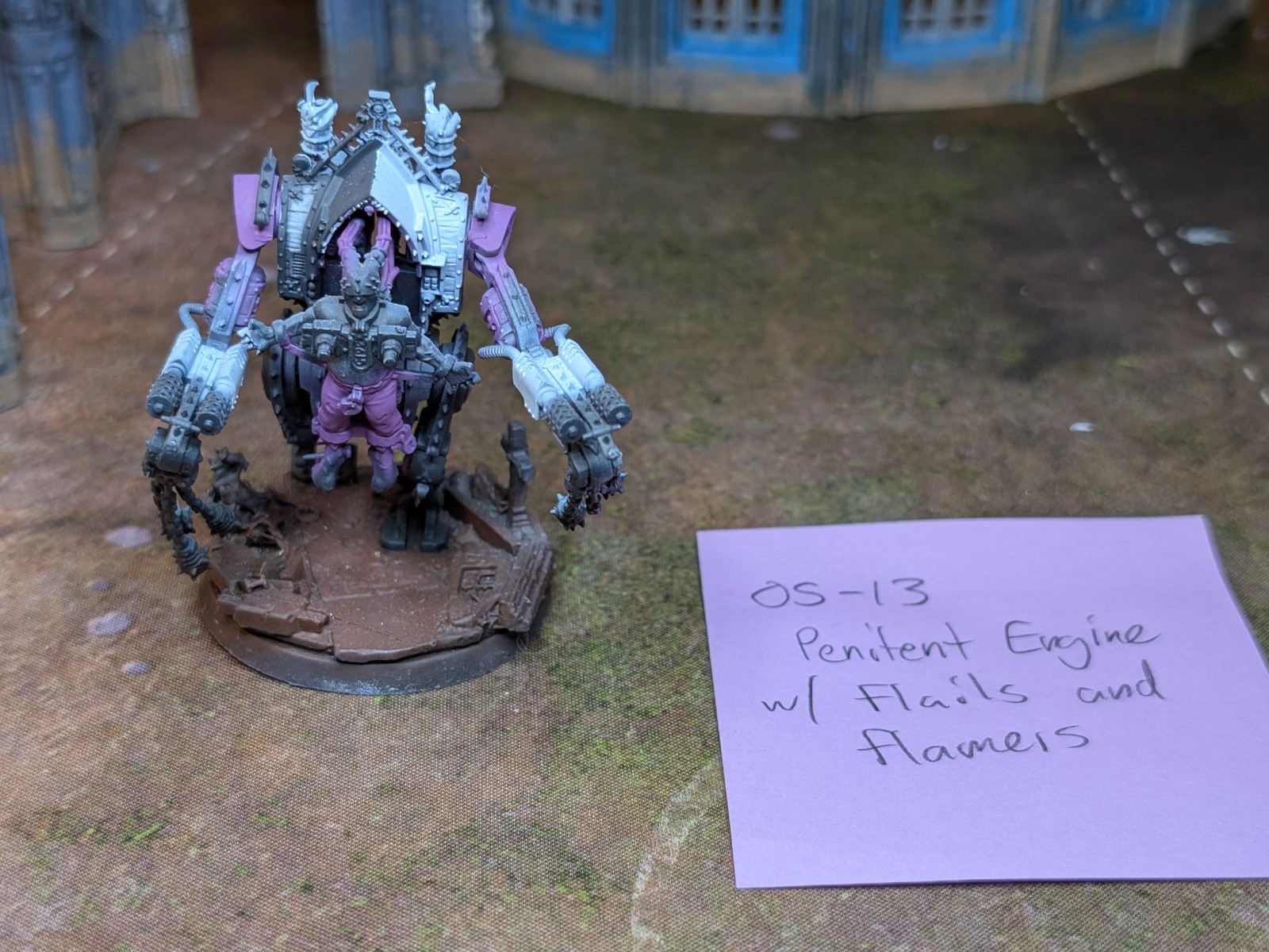 Warhammer 40k - Adepta Sororitas - Penitent Engine x1