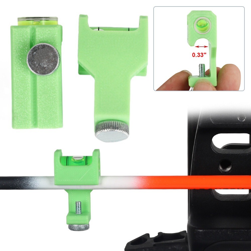 Portable Bow Level Tuning Combo Kit High Precision Bow String Tuning for Hunting