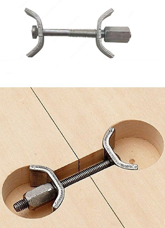 2 Pack RH10622G Joint Fastener Adjustale Countertop Bolt 3/4" to 2" Length