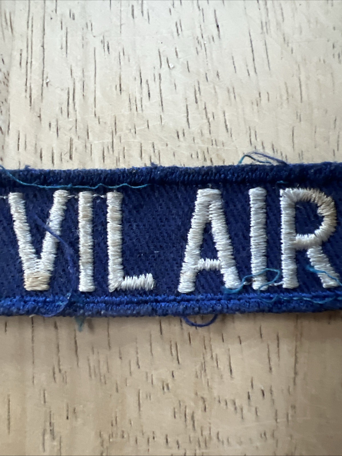 USAF Civil Air Patrol name tape Patch