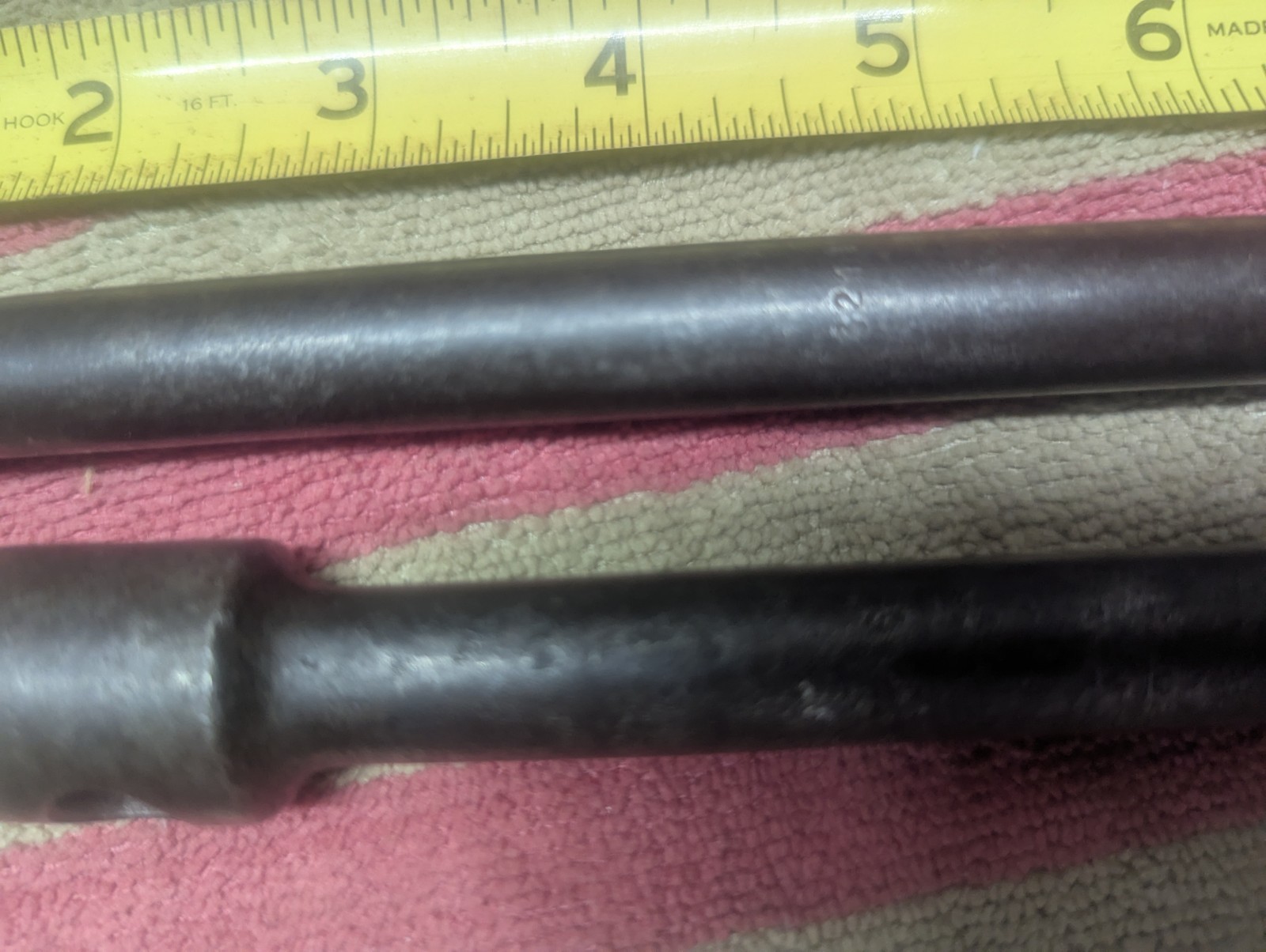2  UnBranded Vintage  1/2-in Drive Extensions. 10"  ,5"