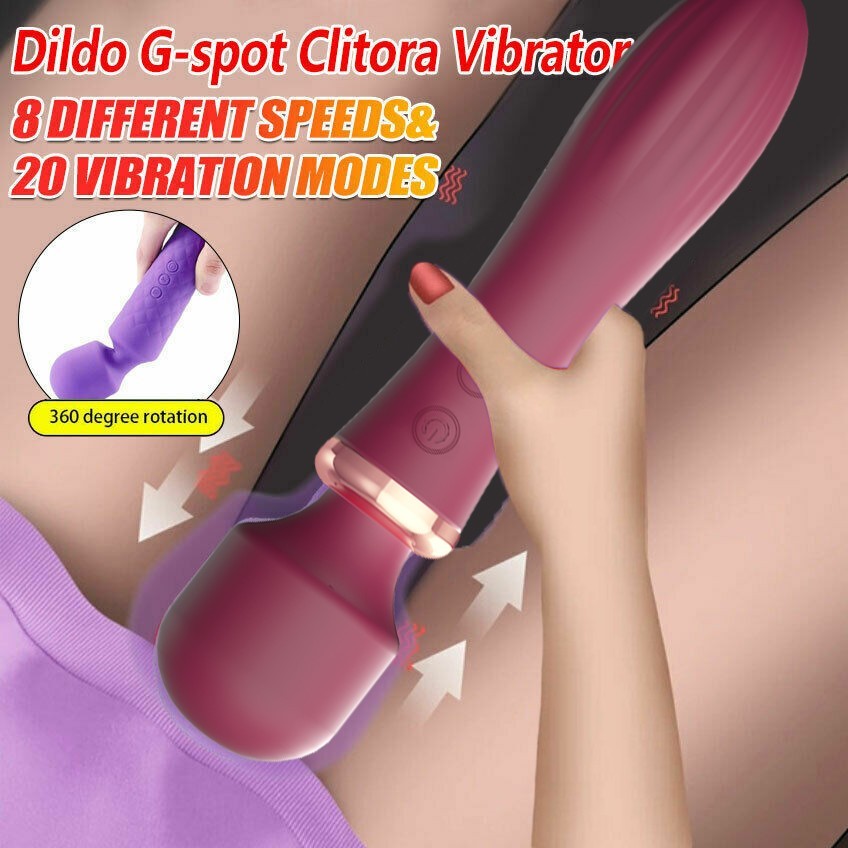 Sex Toys for Women Orgasm-Vibrator-Clit-G-Spot-Dildo-Massager-Rechargeable-Anal