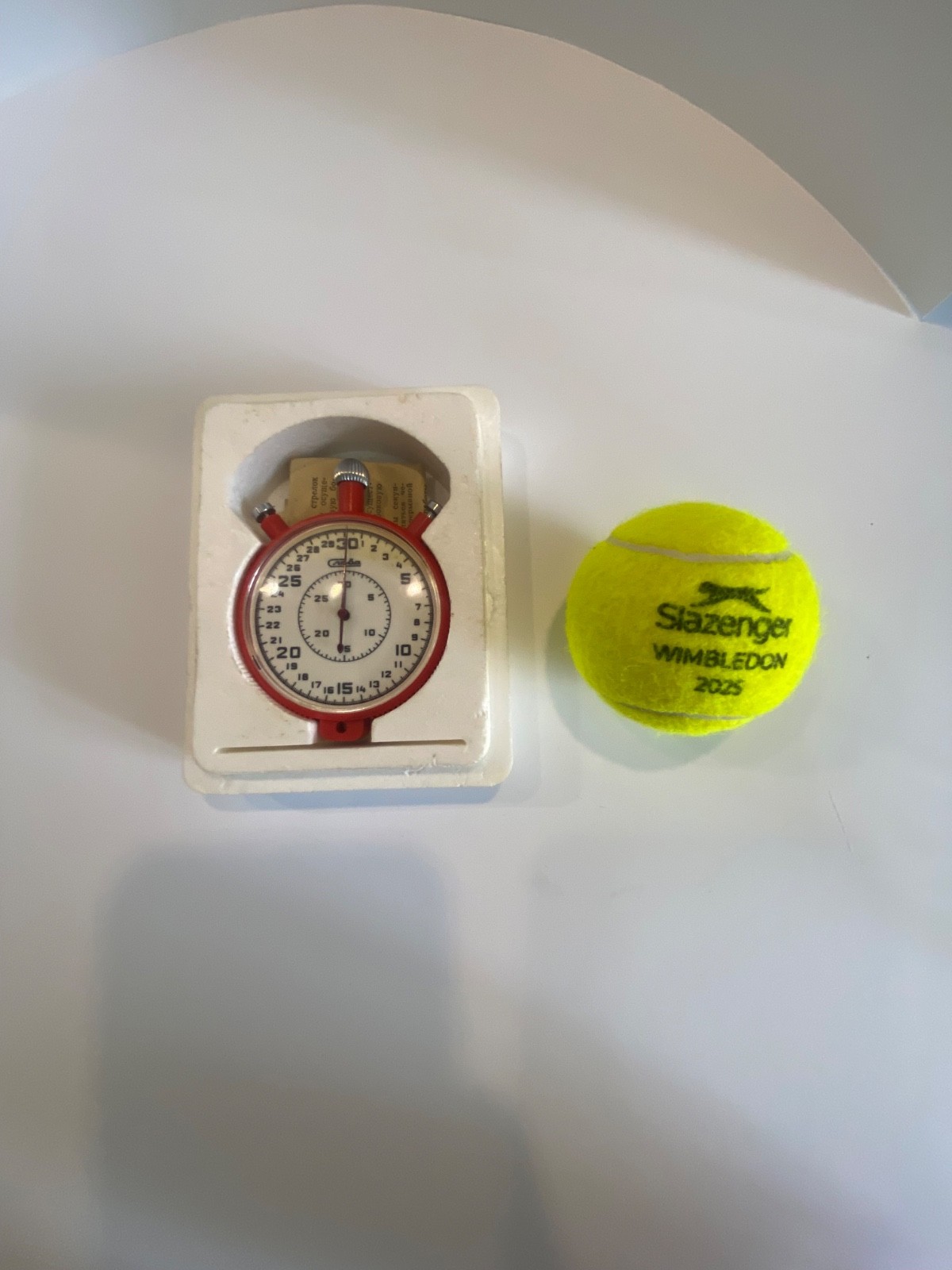 Vintage USSR Slava Stopwatch Mechanical 3 Button Working Soviet Timer Rare