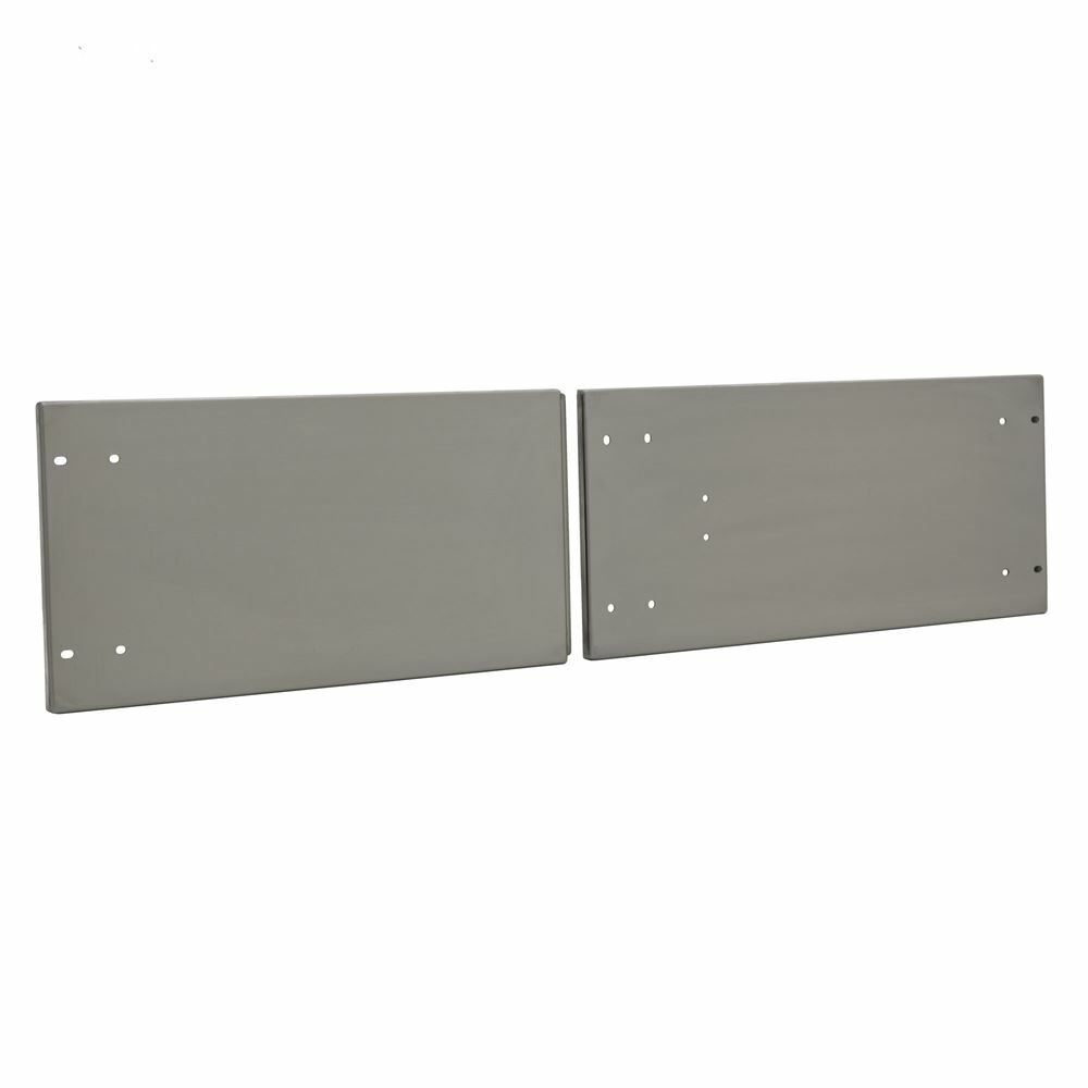 HD Ramps Stainless Steel Door Upgrade for 60" W x 18" H Trailer Cabinet
