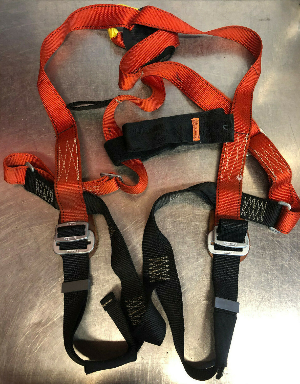 BUCKINGHAM Full Body Safety Harness - U63A93700N - Size U - 350lb MAX - Lineman