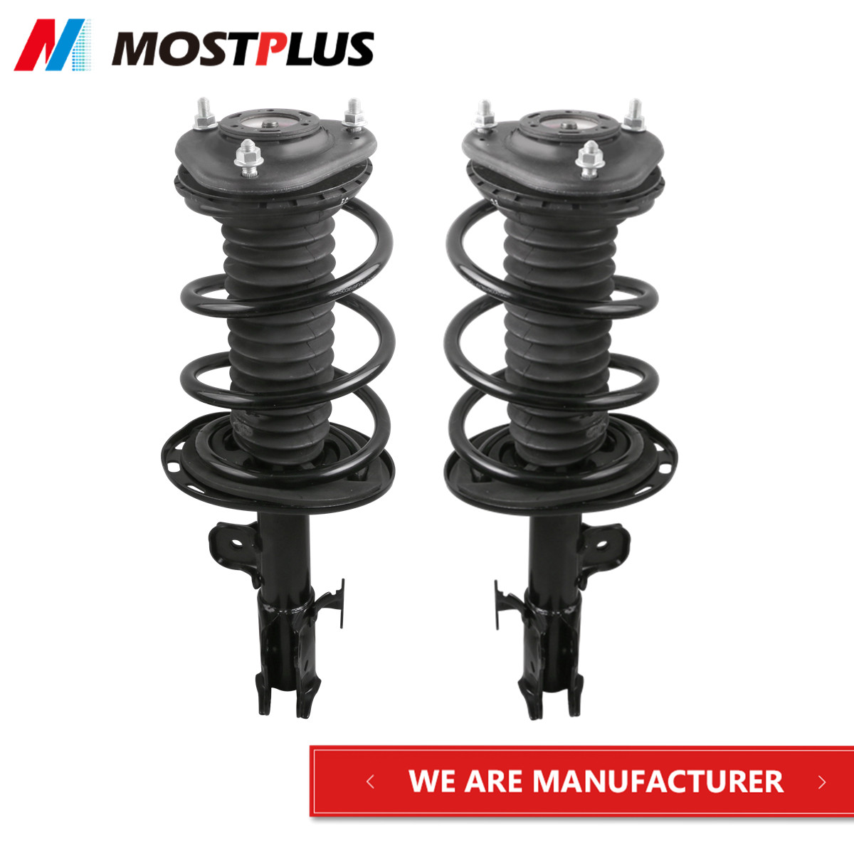 Pair Front Shock Struts Assembly or 2006-2008 Toyota RAV4 1331622L 1331622R
