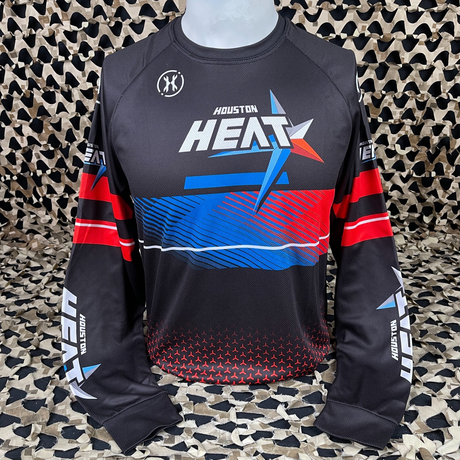NEW HK Army DryFit Practice Paintball Jersey - Houston Heat Alpha - XXX-Large