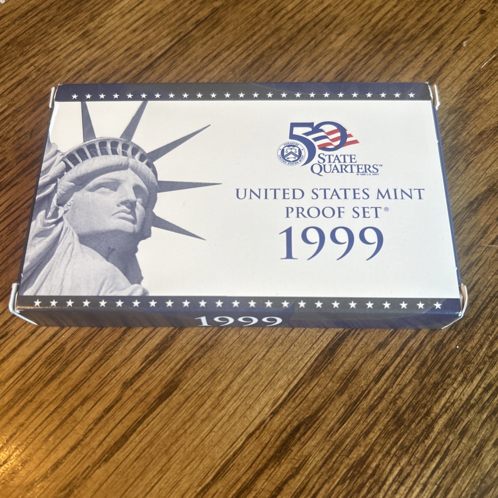 1999-S US Mint & State Quarters Proof Sets 9 Coins Box & COA OGP