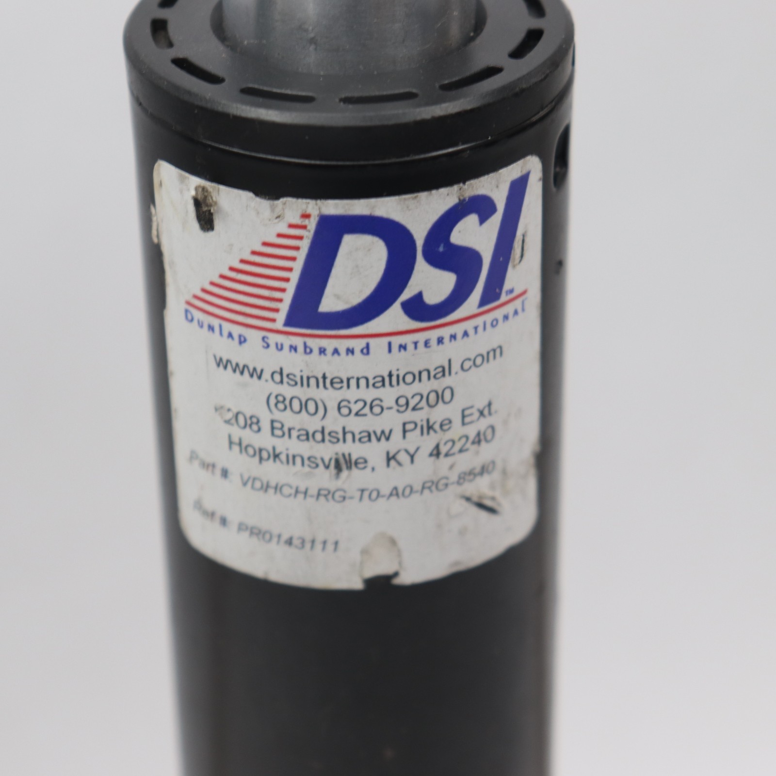 DSI Ergonomic Low Chair Vinyl Black - NO CHAIR - LIFT PUMP ONLY