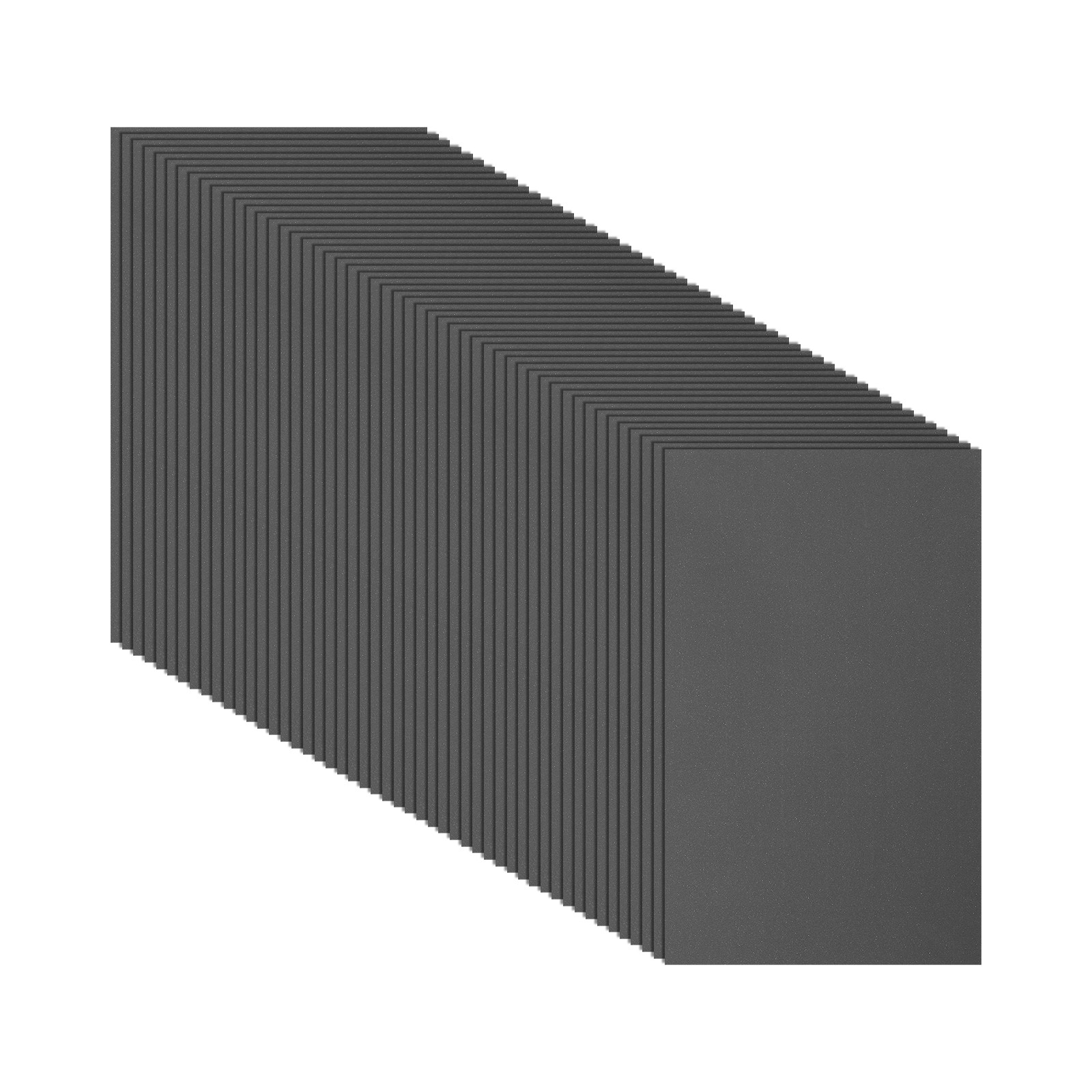 50 Pack 5.5" x 9" Sandpaper, 3000 Grit Sand Paper for Wood Furniture