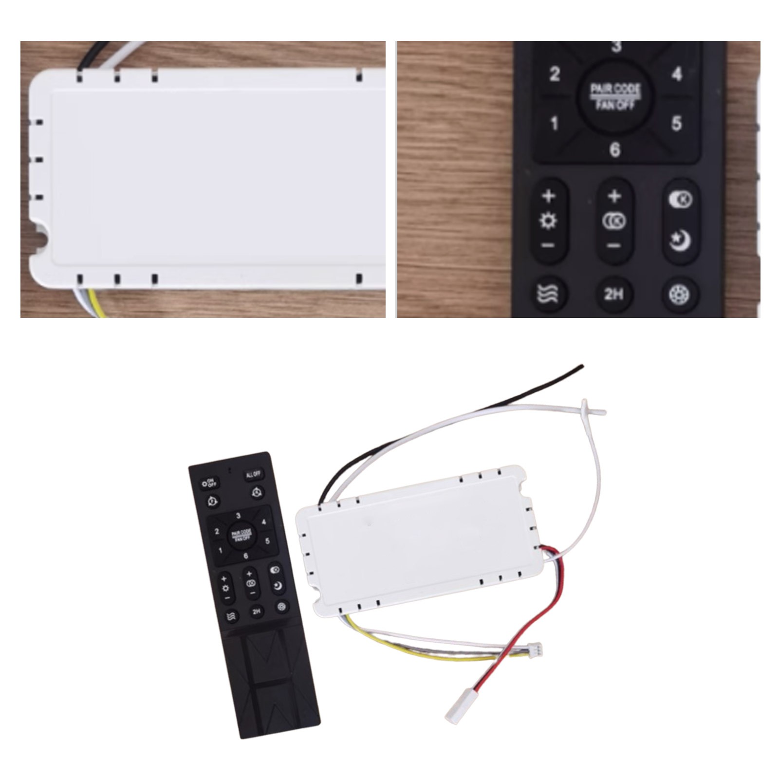 Ceiling Fan Light Remote Control Dimmable Controller Driver Accessories