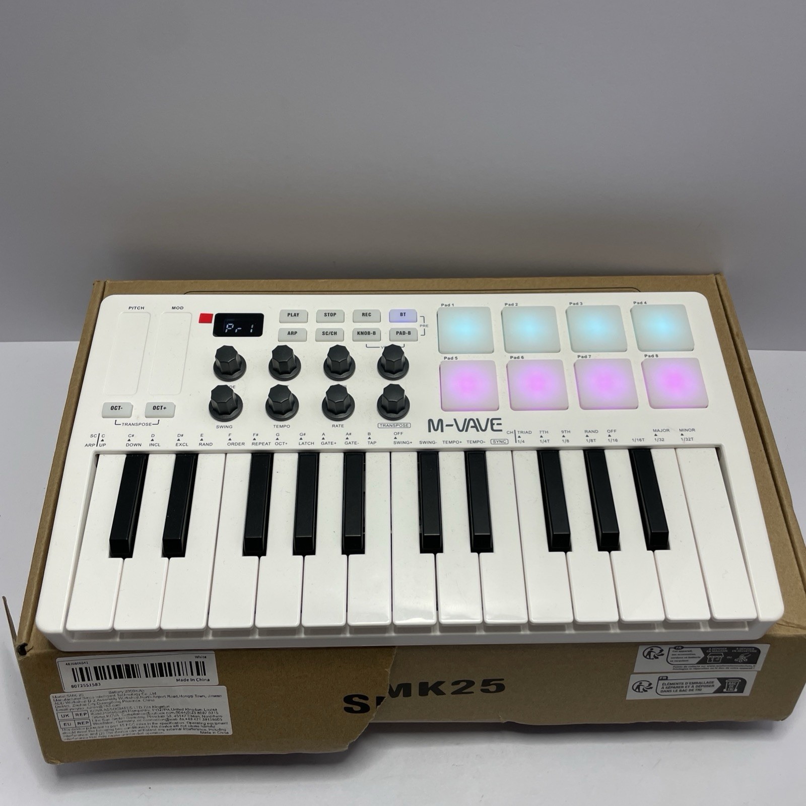 M-Vave Smk 25  Midi Keyboard