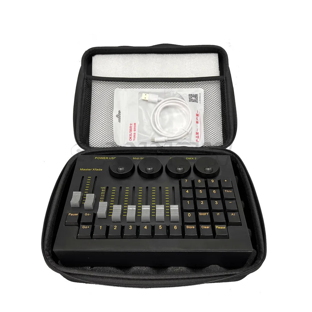 Command Wing Mini DMX Controller Par Stage Lights Console for Carry Bag