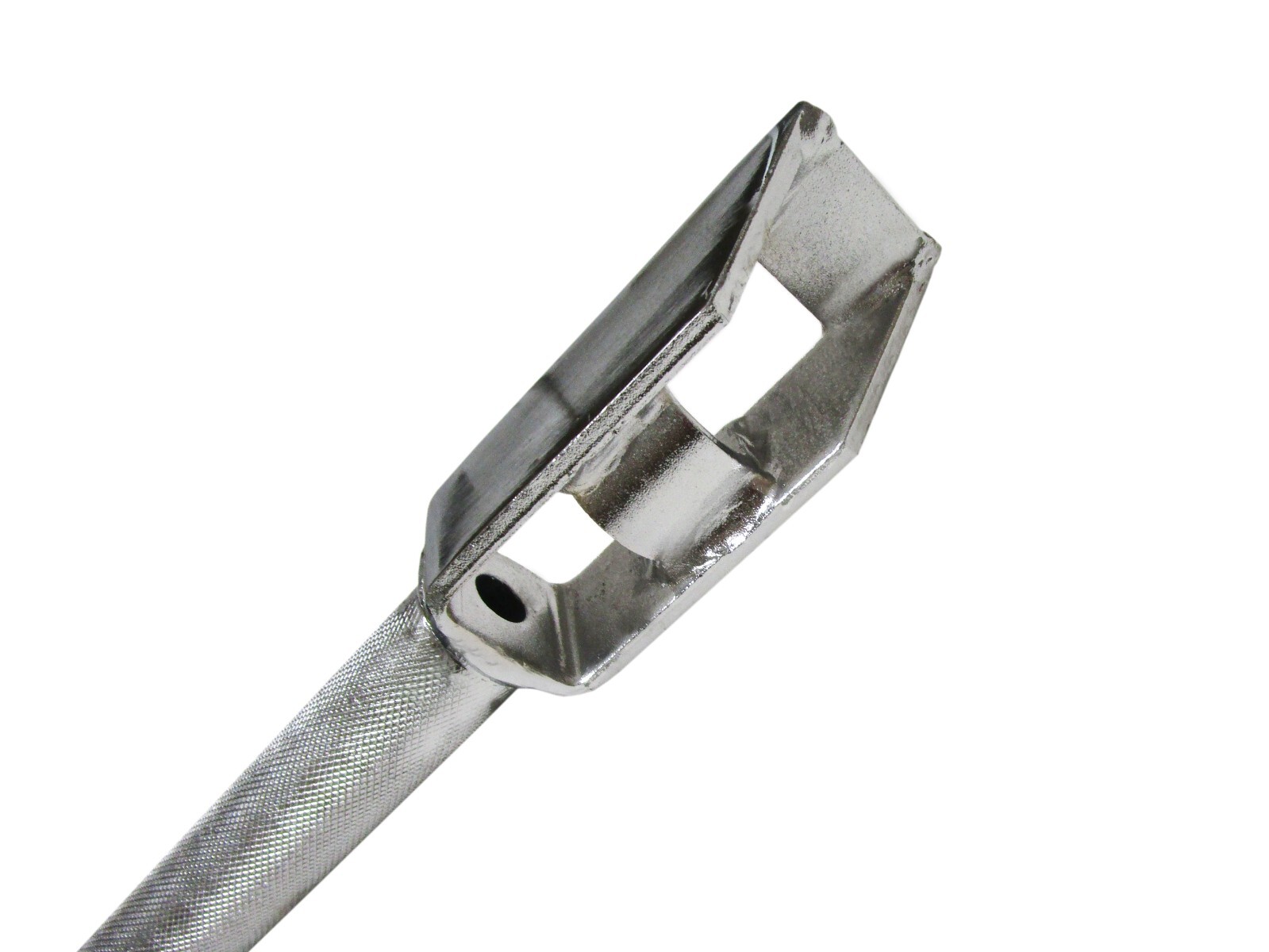 Combination Winch Bar 35" Chrome Plated for Tie Down Winch Leverage Tension