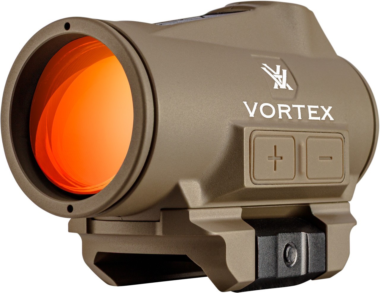 Vortex Crossfire II Solar 2 MOA Red Dot Sight - Tan (CF2-RD2-SLR-T)