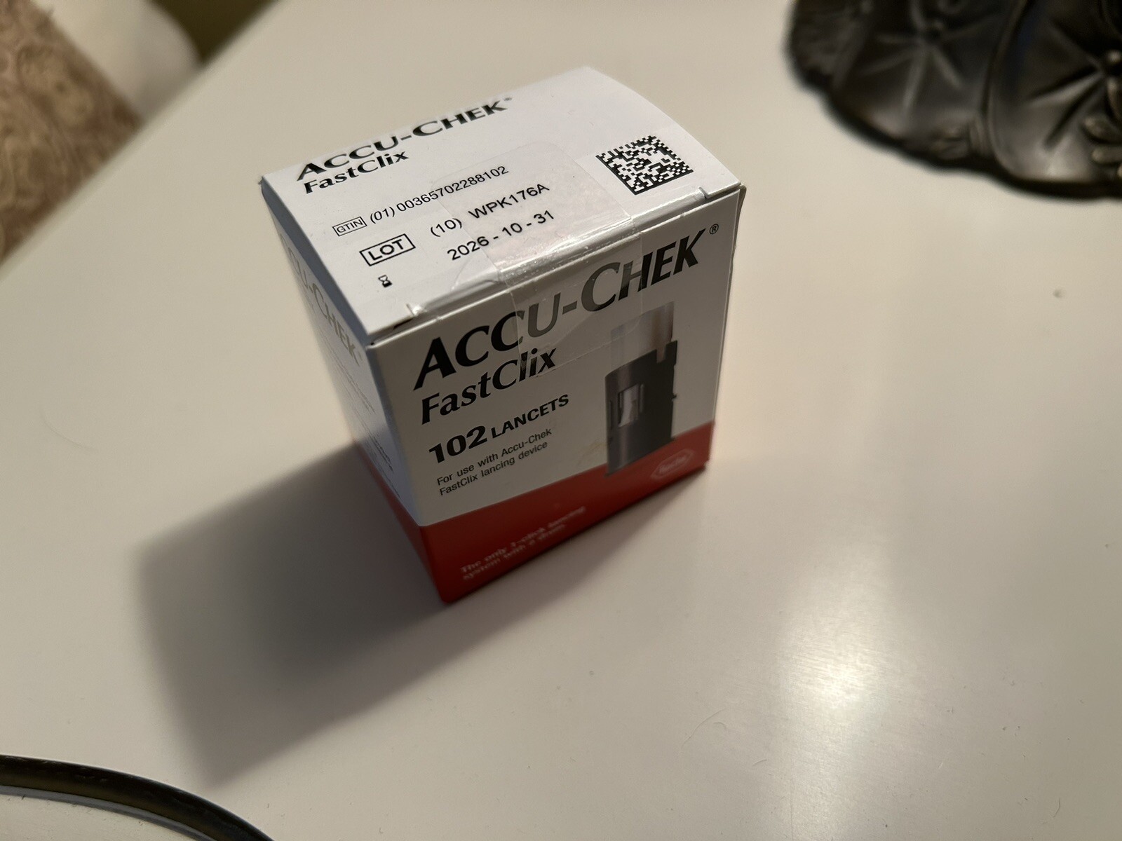 ACCU-CHEK FastClix 100+2 Lancets 1-Box of 102 . New  Sealed Box Diabetes