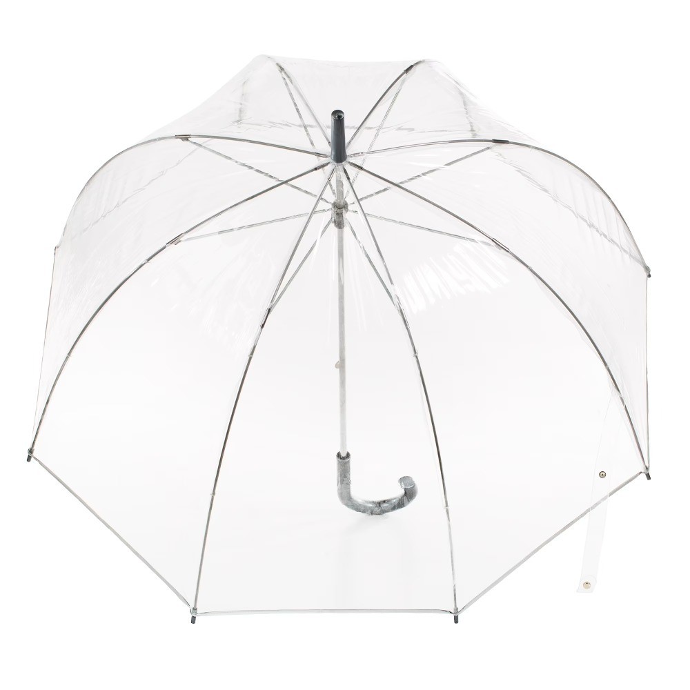 Bubble Rain Umbrella Clear
