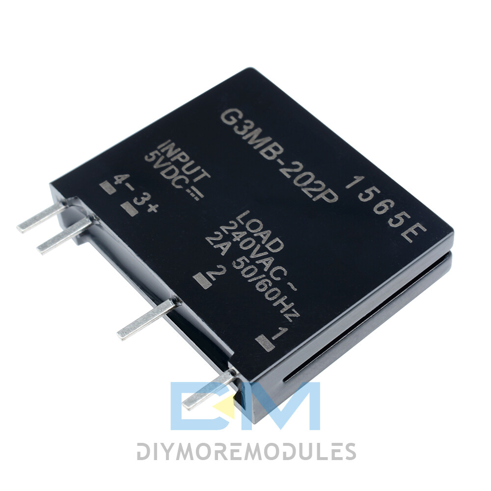1/2/5/10PCS 5V/12V/24V G3MB-202P DC-AC PCB SSR Solid State Relay Module