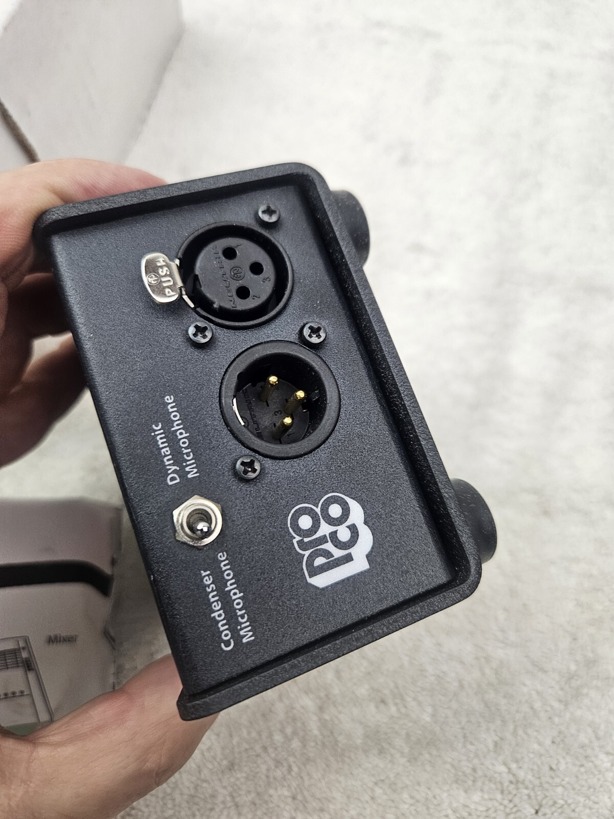 ProCO SOUND SHORT STOP MOMENTARY MICROPHONE MUTING SWITCH NEW