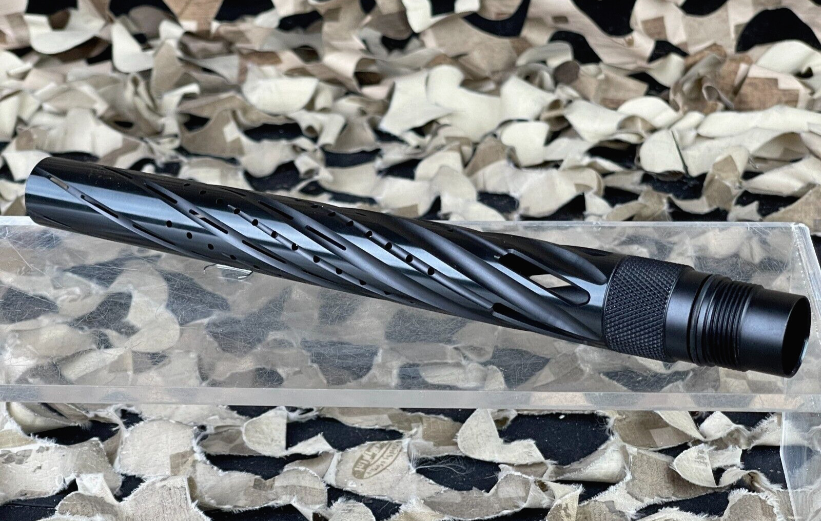 NEW HK Army FXL (Freak XL) Elite "Orbit" Barrel Tip - Dust Black/Polished Black
