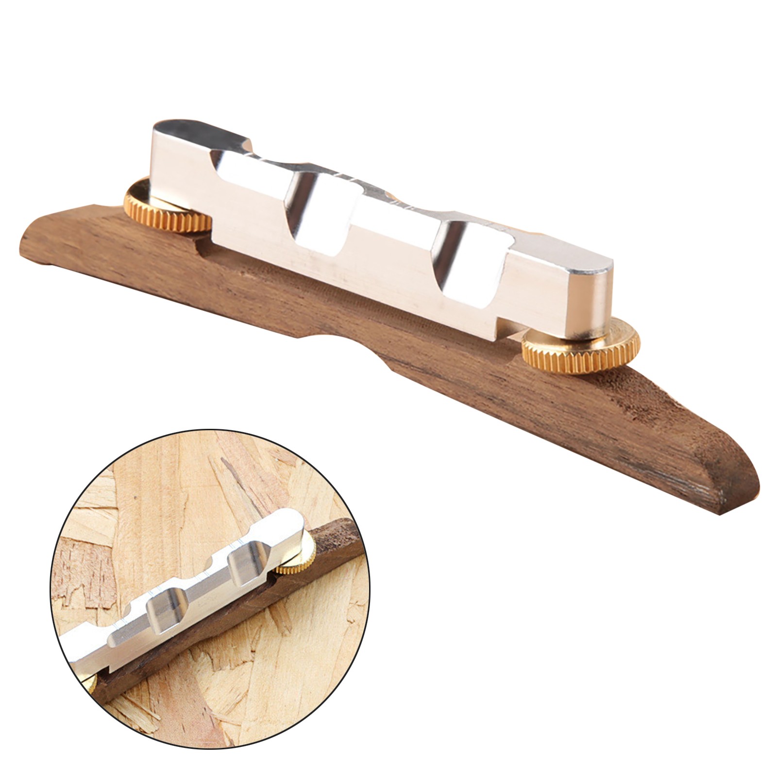 1PC New Adjustable Rosewood Bridge Mandolin Bridge For 8 Strings Mandolin