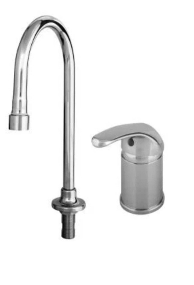 T&S Brass B2742 6 in Single Lever Gooseneck Faucet 2.2 GPM NEW chrome