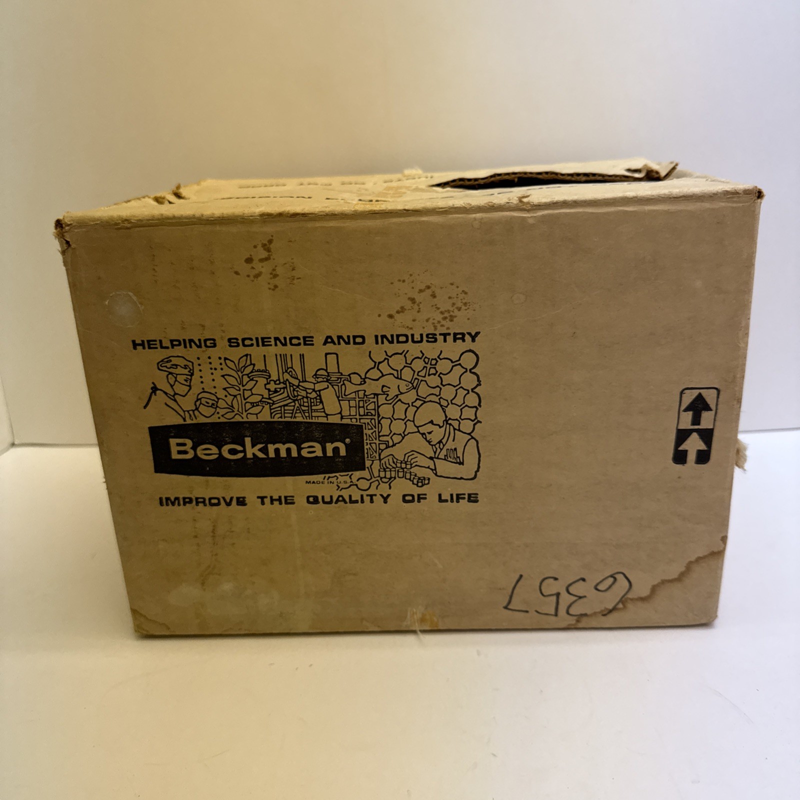 Beckman Solu-Bridge SD-B15 Conductivity Controller Science Electronics Box