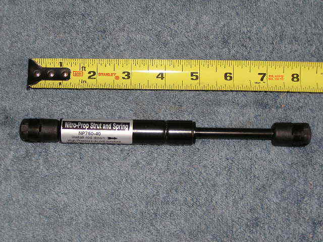7.5" Gas Strut Truck Tool Job Storage Box Lift Arm Prop Fit Spring Lift SL-31-40