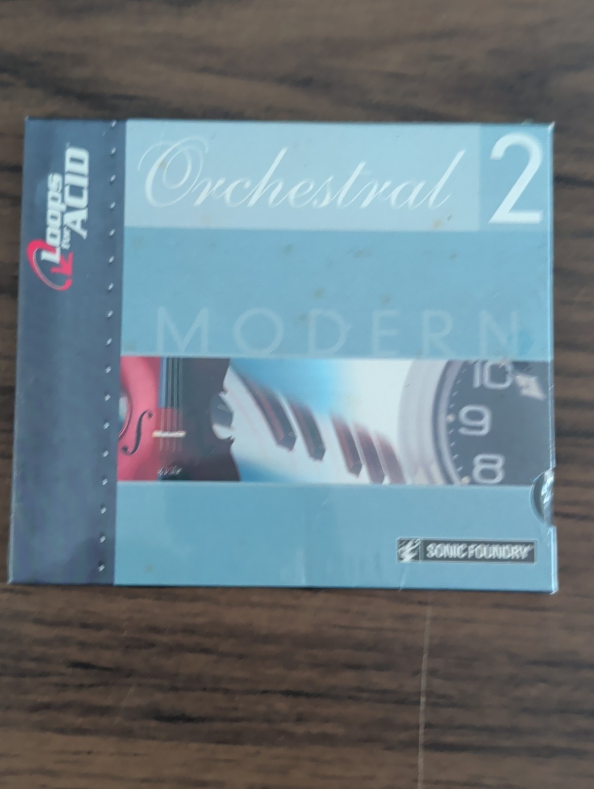 SONIC FOUNDRY LOOPS FOR ACID ORCHESTRAL 2 CD  MODERN SEALED
