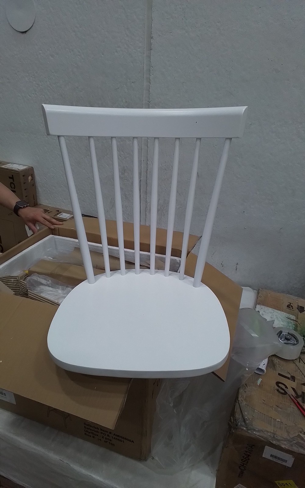 Safavieh PARKER SPINDEL SIDE CHAIR, Reduced Price 2172770149 AMH8500A