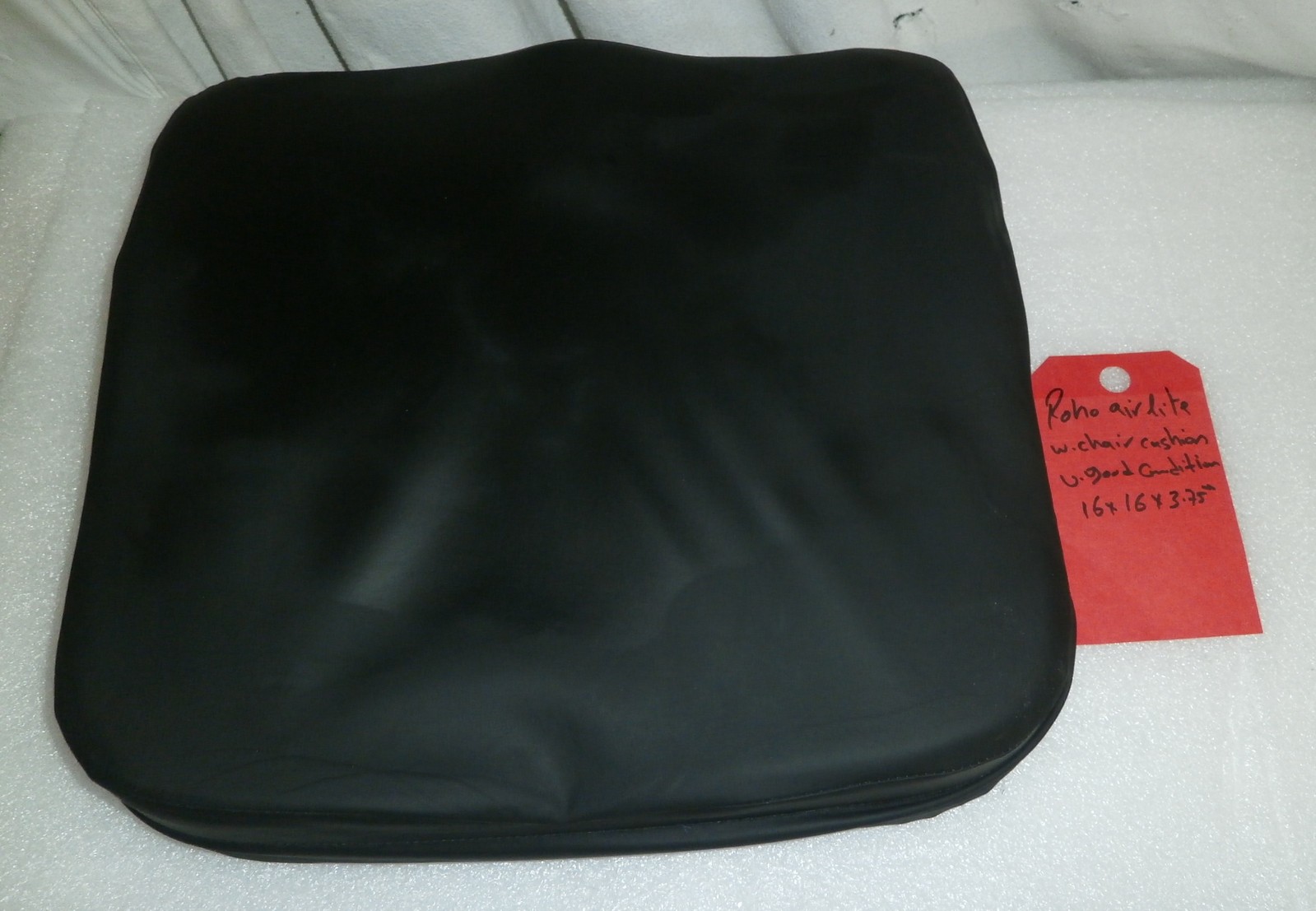 ROHO AIR LITE WHEELCHAIR CUSHION 16X16X3.75 INCH GOOD CONDITION