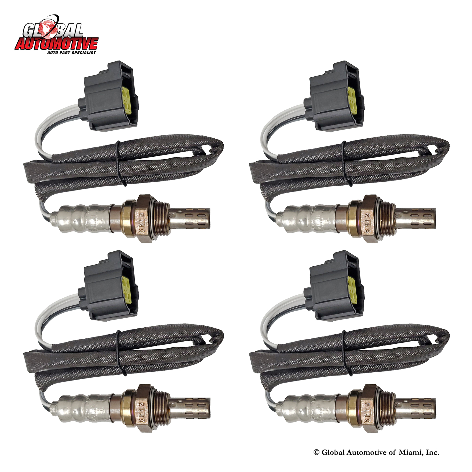 Set of 4 NTK Oxygen O2 Sensor for Dodge Ram 1500 Pickup 3.6L 3.7L 4.7L 5.7L 5.9L