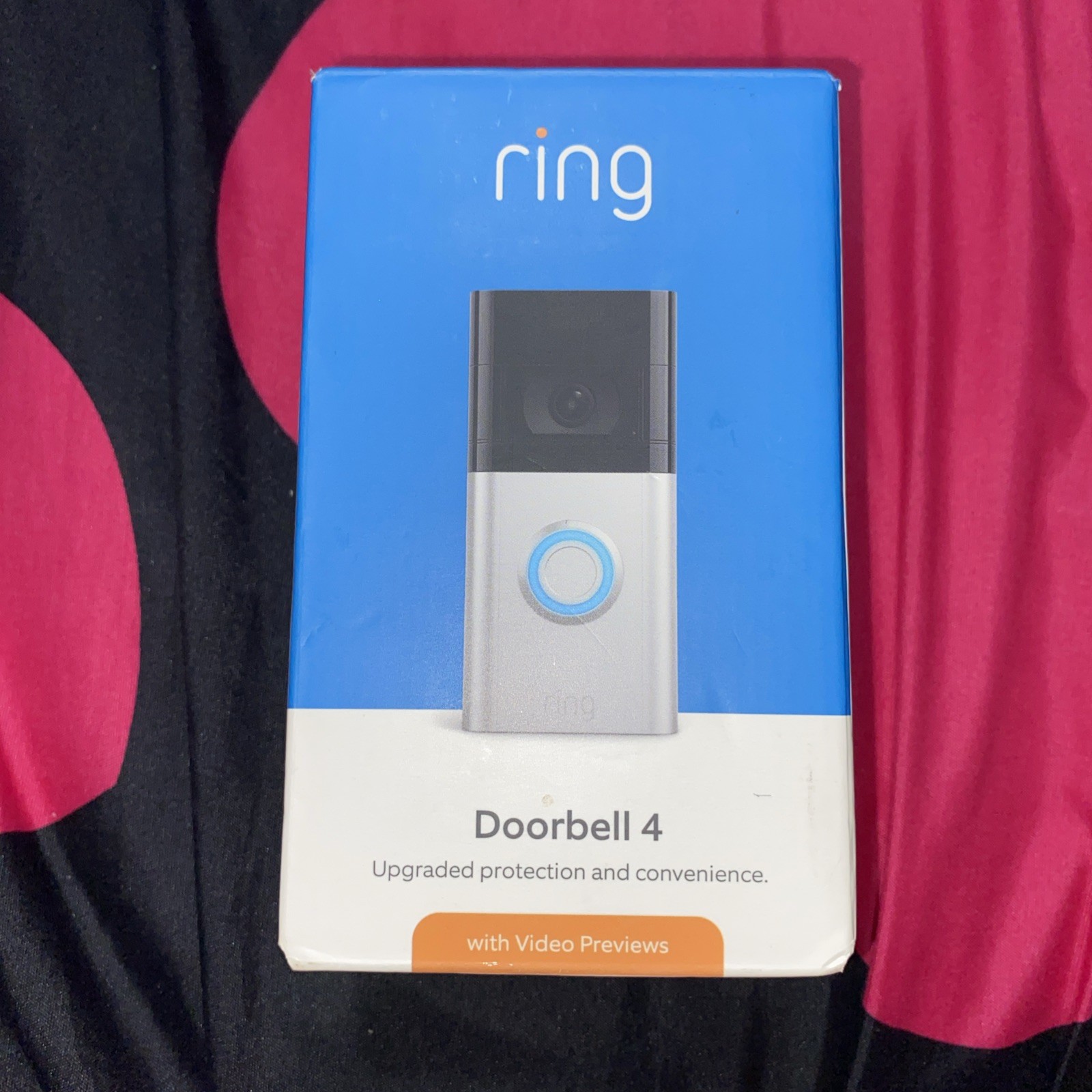 Ring Video Doorbell 4 - Satin Nickel