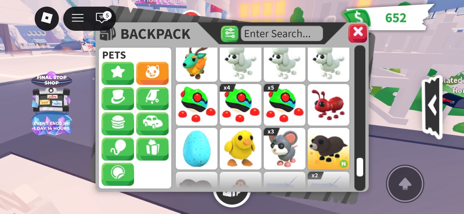 Adopt Me! Game Pets Collection