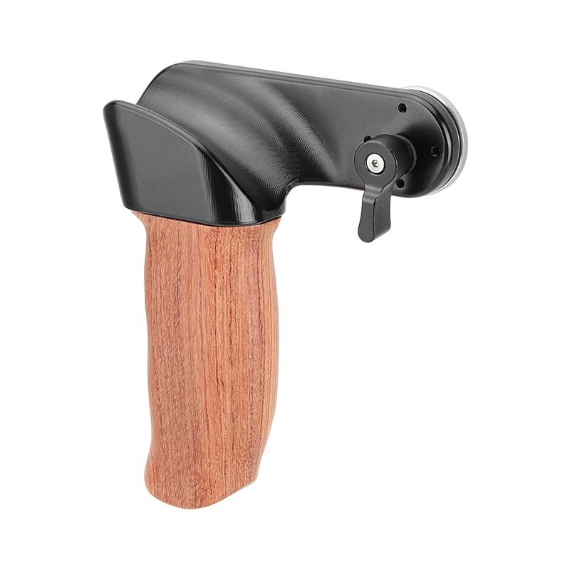 CAMVATE Wooden Hand Grip w/ARRI Rosette M6 Thread Screw Connection fr Camera Rig