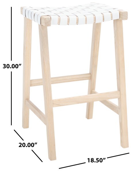 Safavieh ABREU RECTANGLE BARSTOOL, Reduced Price 2172741406 BST1012A