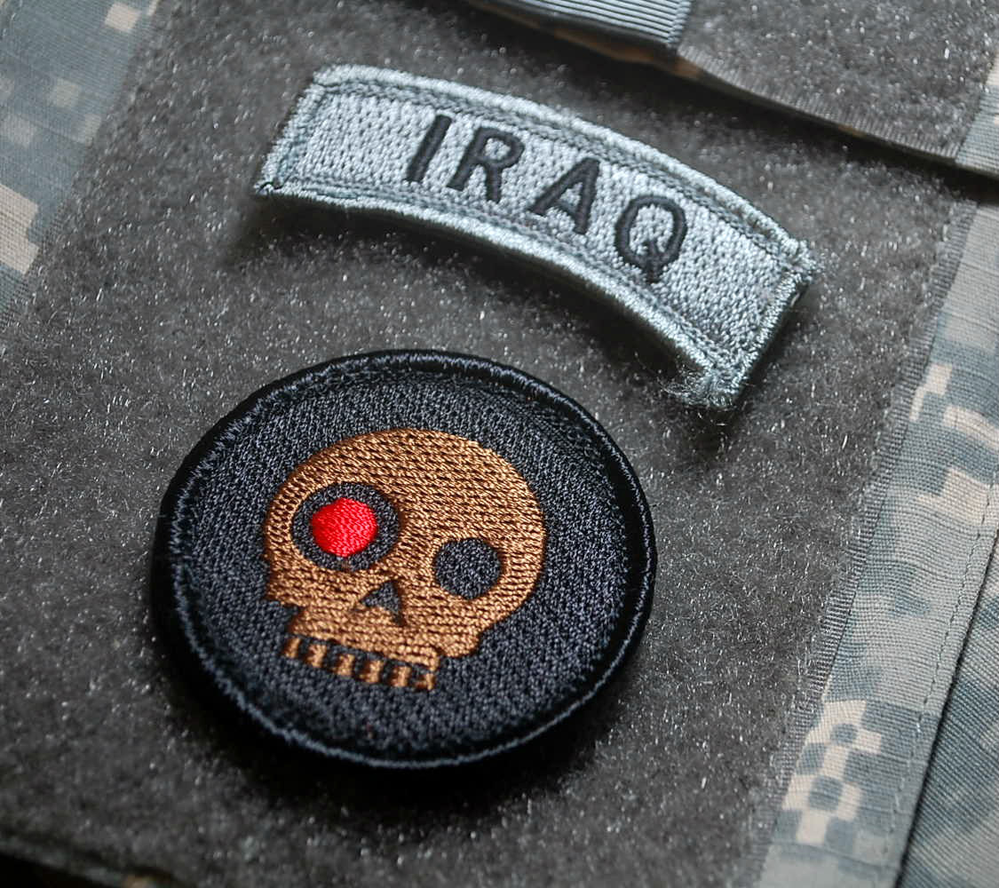 US STATE DEPT. DIPLOMATIC SECURITY vêlkrö 2-PATCH SET: DSS INSIGNIA + US FLAG